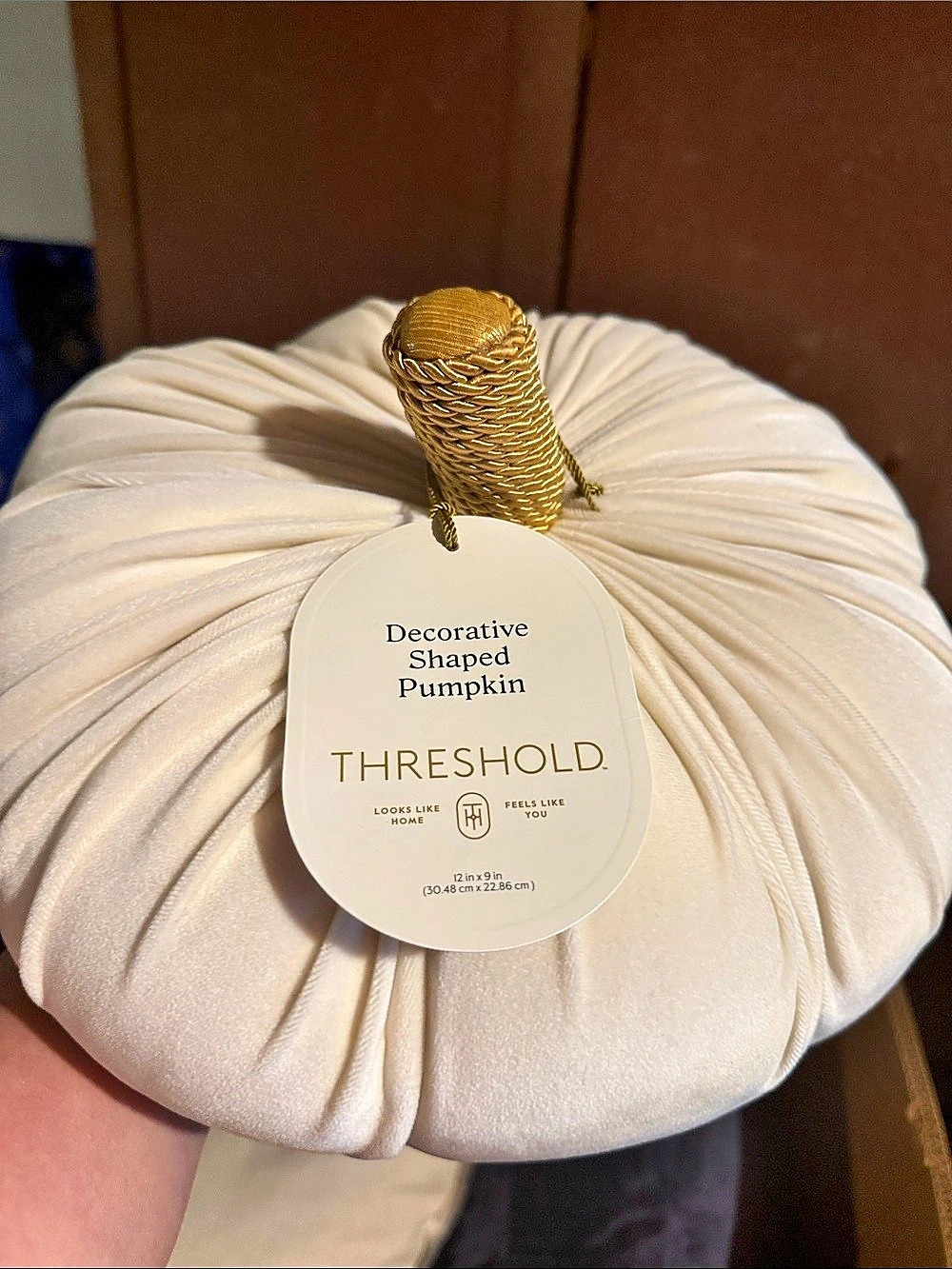 Threshold Decorative Shaped Pumpkin Cream